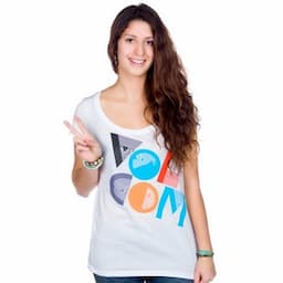 Strybal Scoop Tee SS Women blue S